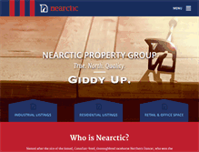 Tablet Screenshot of nearctic.com